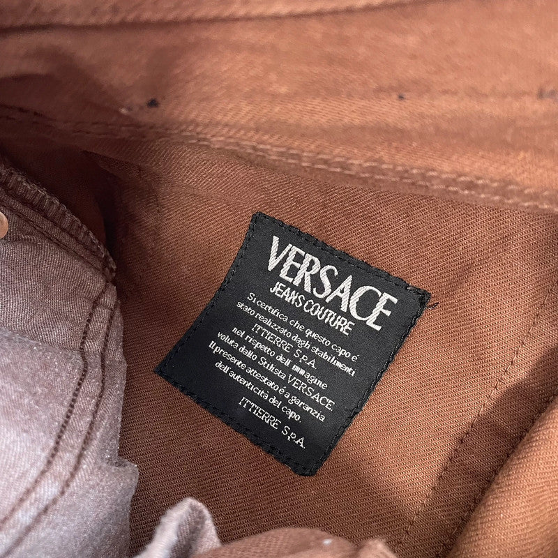 Vintage 90s Brown Versace Jeans - 28W