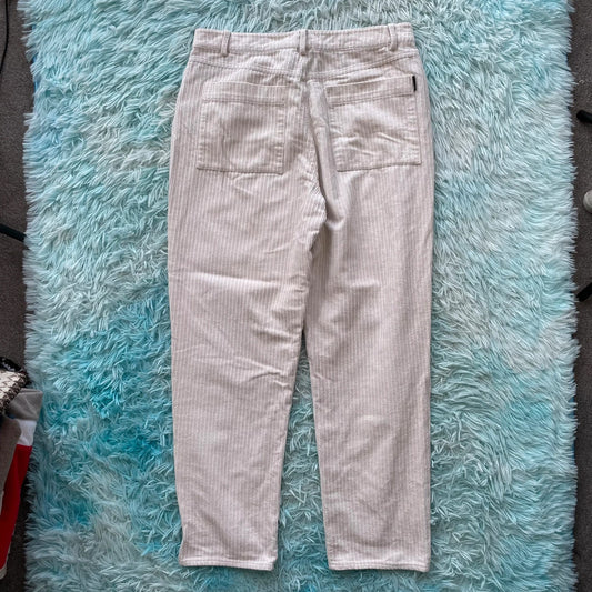 Vintage Cream Ripcurl Corduroy Trousers - Medium