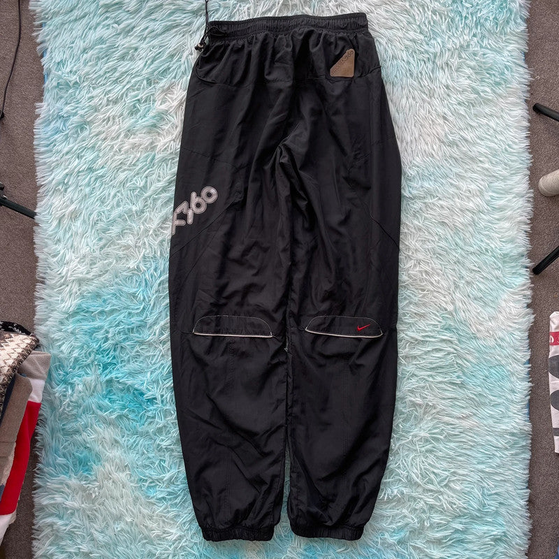 Vintage 00s Black Nike AirMax 360 Tracksuit Bottoms - Largw