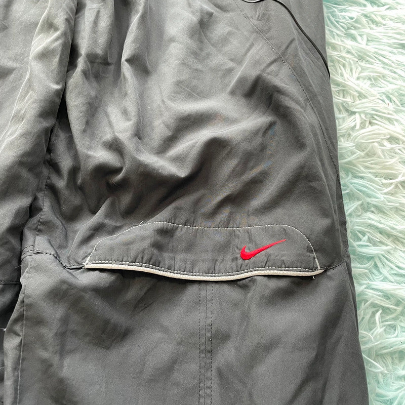 Vintage 00s Black Nike AirMax 360 Tracksuit Bottoms - Largw