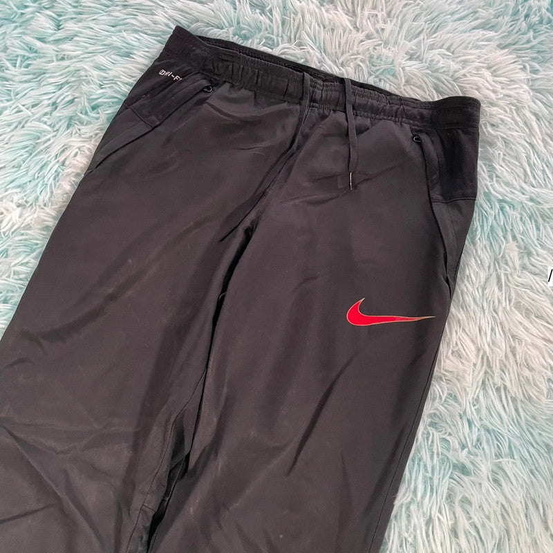 Black Nike Tracksuit Bottoms - Small