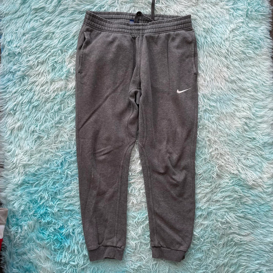 Grey Nike Joggers Jogging Bottoms - Medium