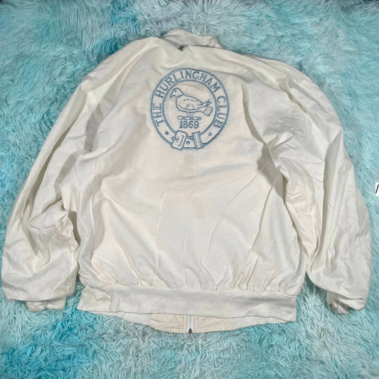 Vintage 90s The Hurlingham Club Tennis Jacket - Large