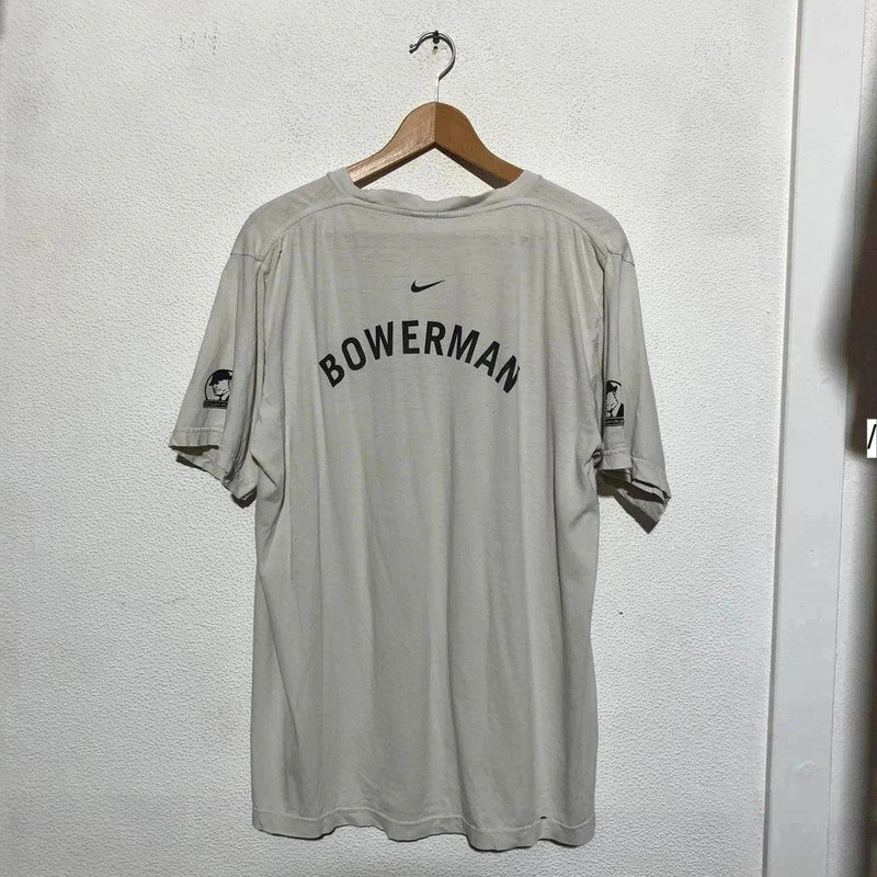 Vintage 90s White Nike Bowerman Tribute T Shirt - XL