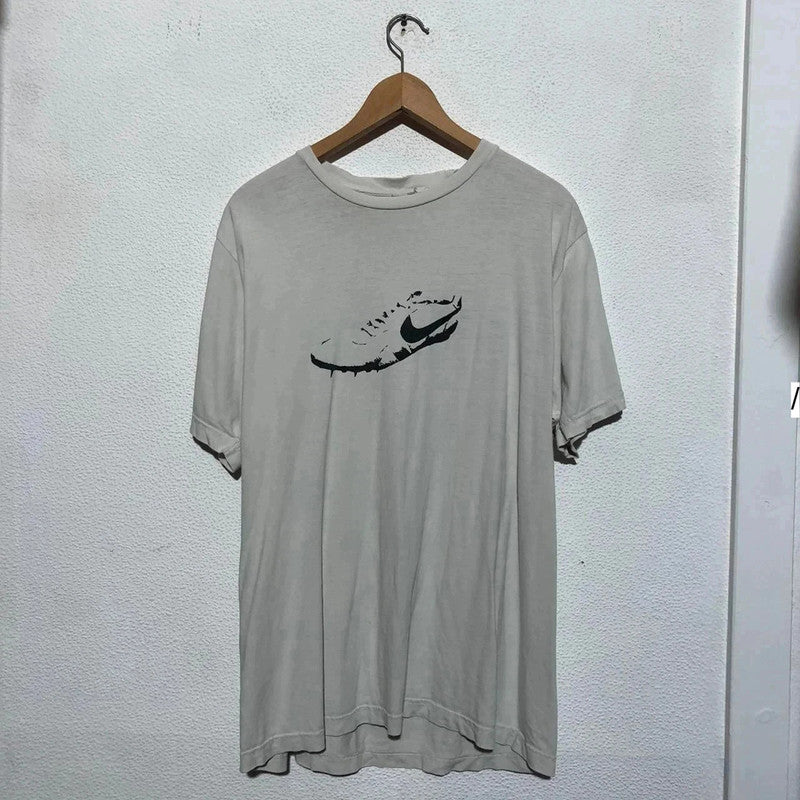 Vintage 90s White Nike Bowerman Tribute T Shirt - XL