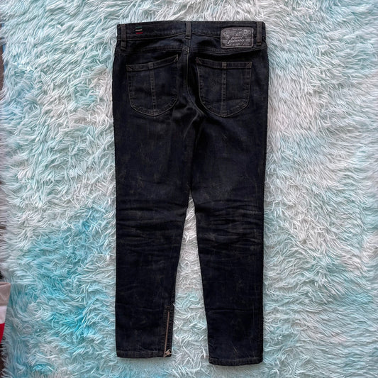 Dark Navy Diesel Jeans Sequined Zivy - W28 L30