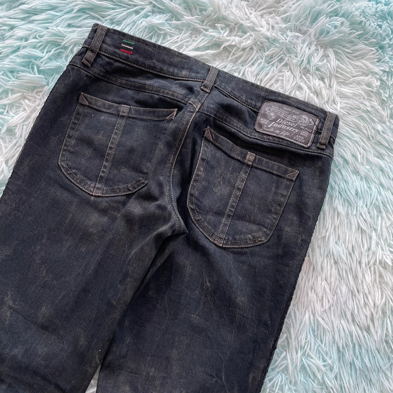 Dark Navy Diesel Jeans Sequined Zivy - W28 L30