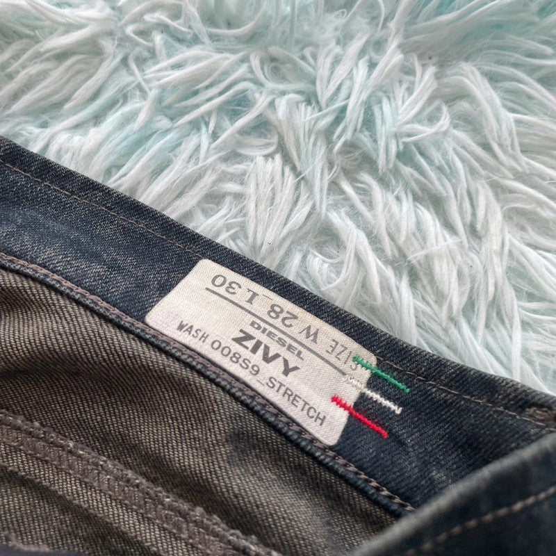 Dark Navy Diesel Jeans Sequined Zivy - W28 L30