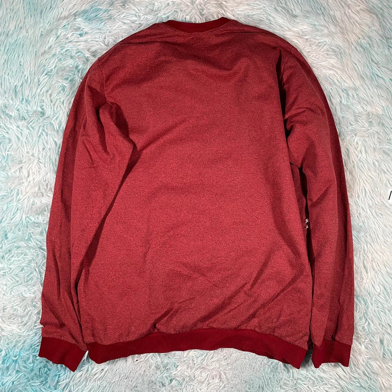 Vintage 00s Red Nike Sweatshirt Thin - XXL