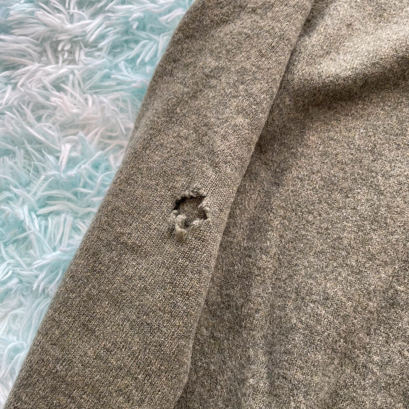 Khaki Cordings Wool Jumper - Medium