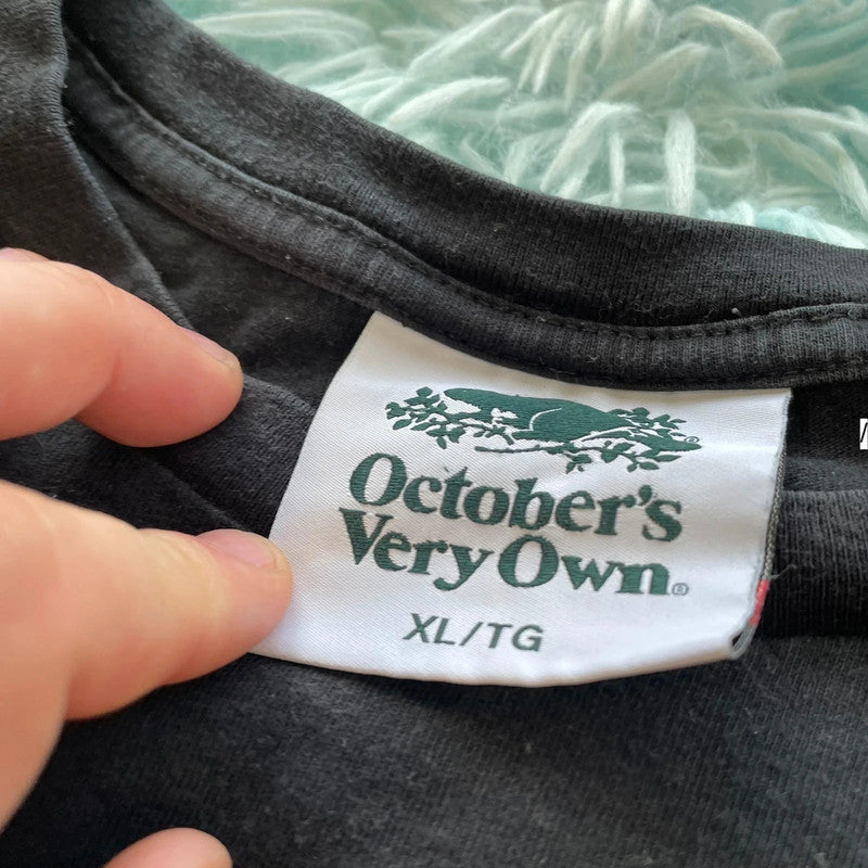 Black Octobers Very Own OVO Graphic T Shirt - XL