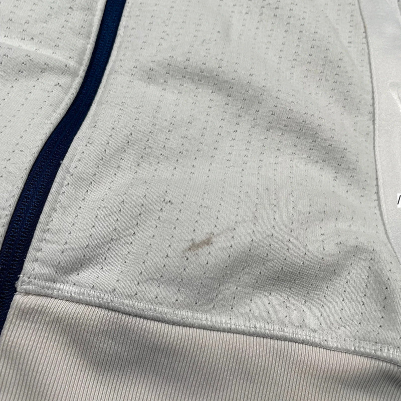 White Nike Full Zip Sweatshirt - Medium