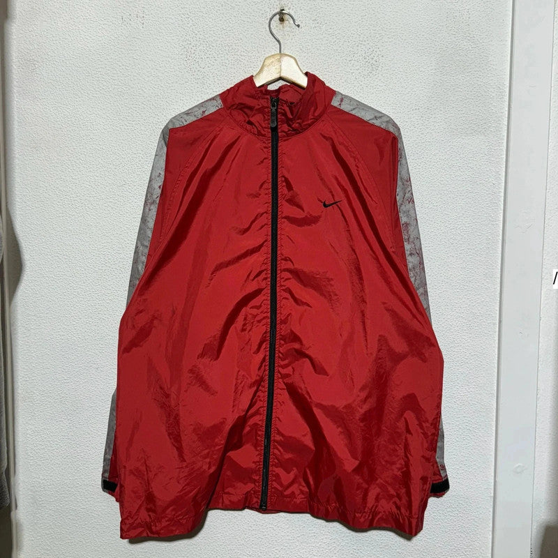 Vintage 00s Red Nike Windbreaker - Large