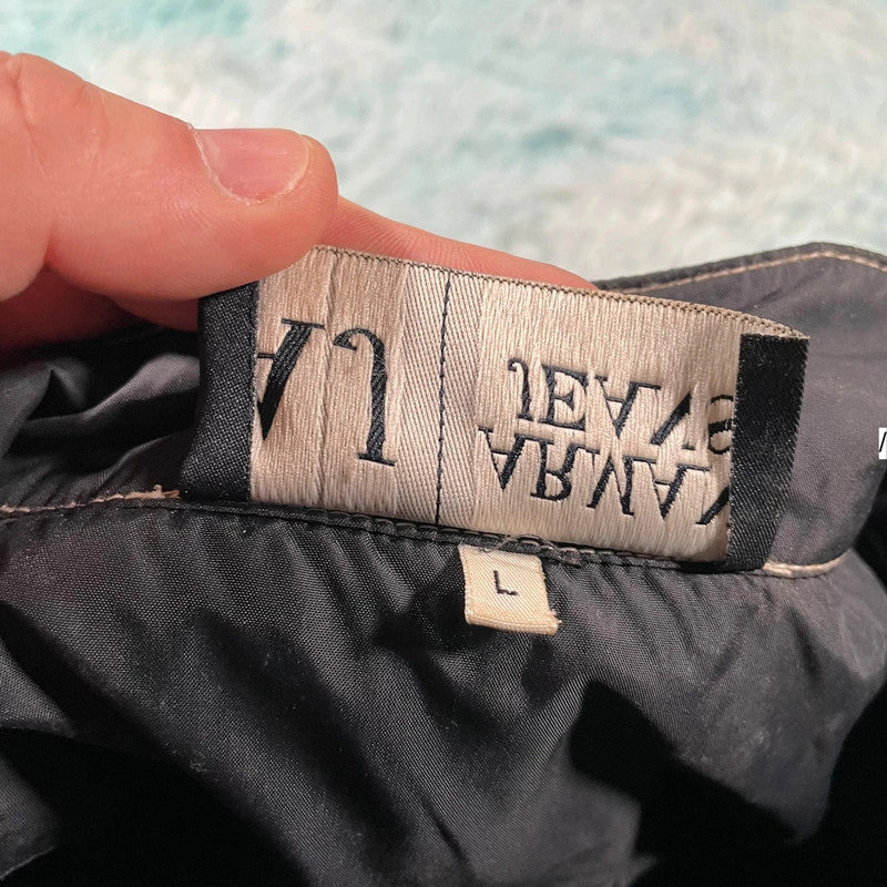 Black & Navy Armani Jeans Jacket - Large