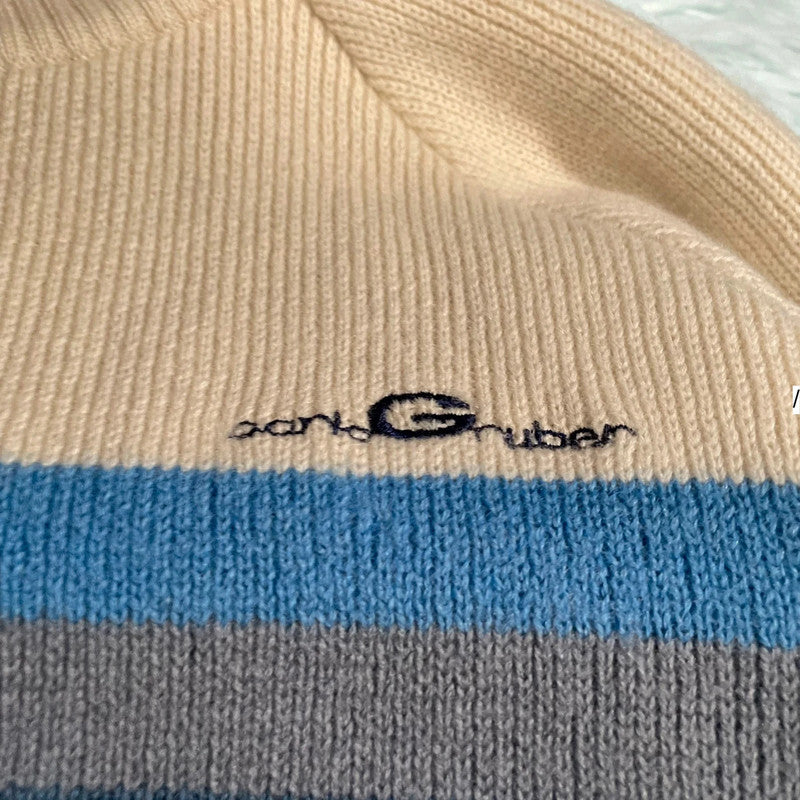 Vintage 70s Carlo Gruber Knitted Jumper - Small