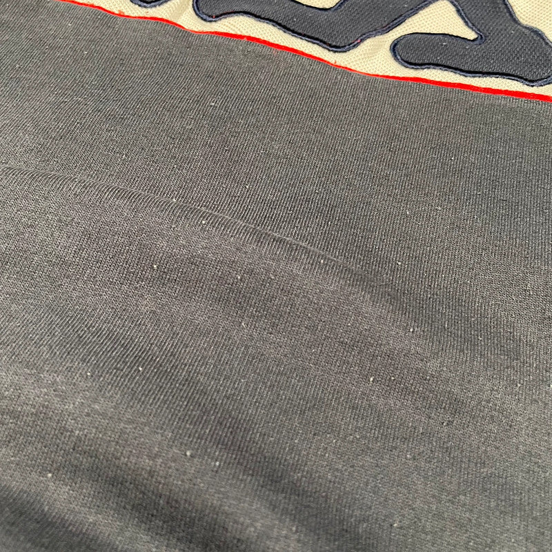 Vintage 90s Navy Fila Sweatshirt Spellout - Small