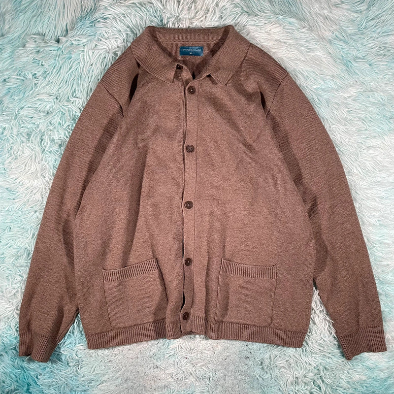 Brown Beaufort & Blake Knitted Jumper - XL