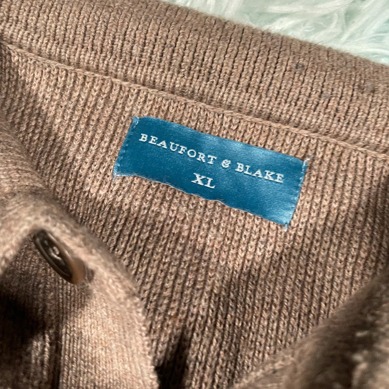Brown Beaufort & Blake Knitted Jumper - XL