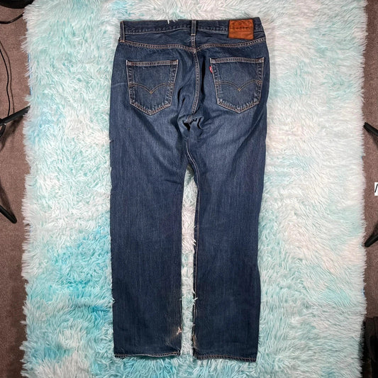 Blue Levi’s 501 Premium Jeans Straight Leg - W34 L30