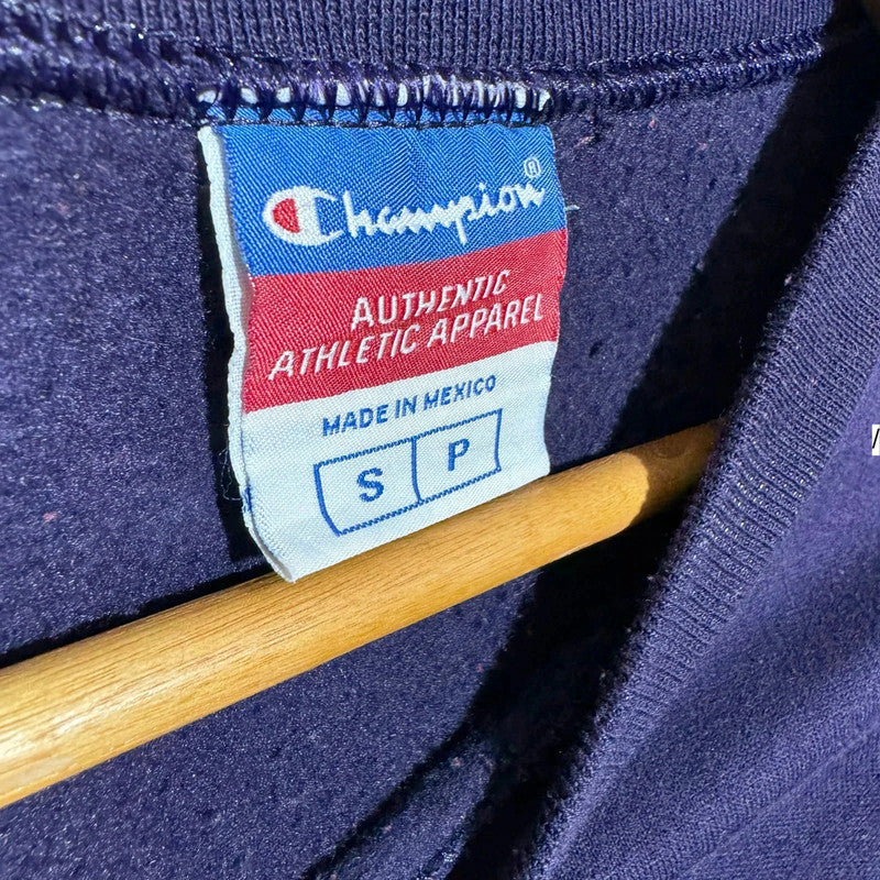 Vintage Purple James Madison College US Champion Sweatshirt - Small