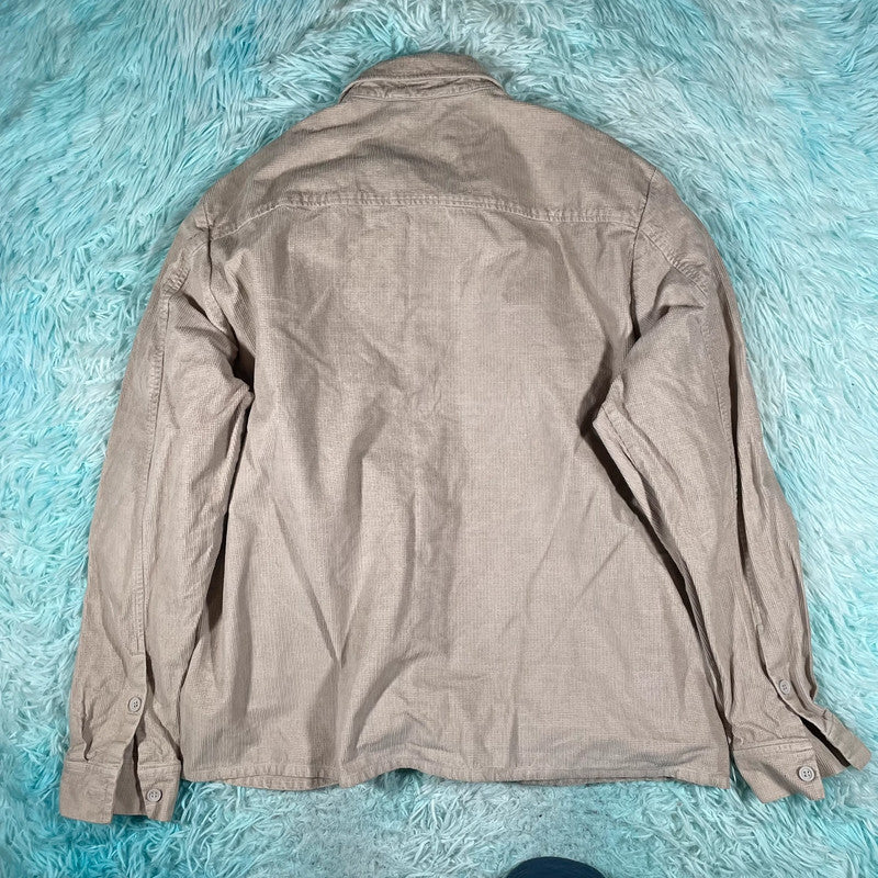 Cream Cos Corduroy Shacket - Medium