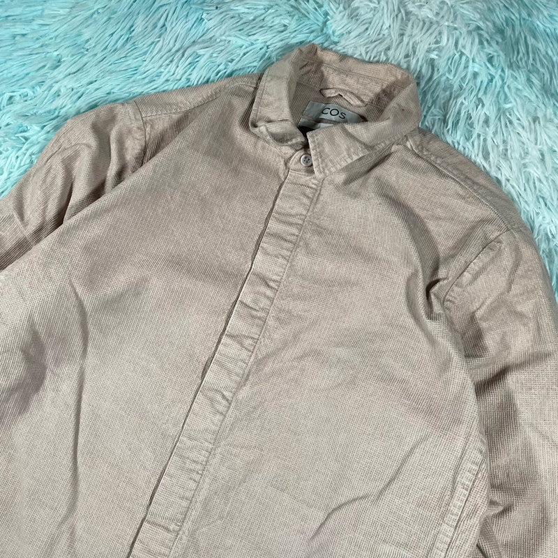 Cream Cos Corduroy Shacket - Medium