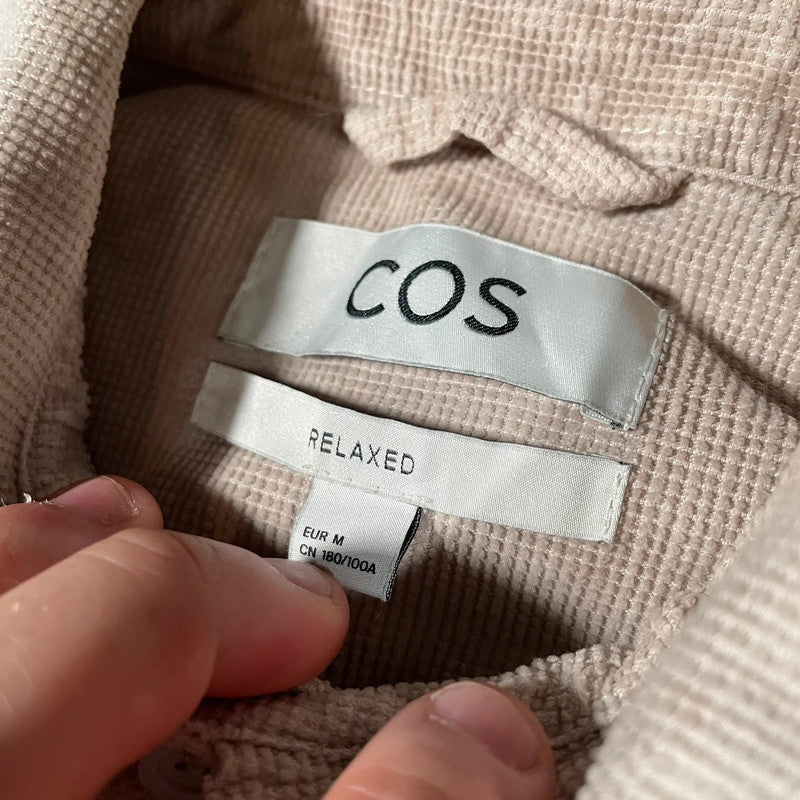 Cream Cos Corduroy Shacket - Medium