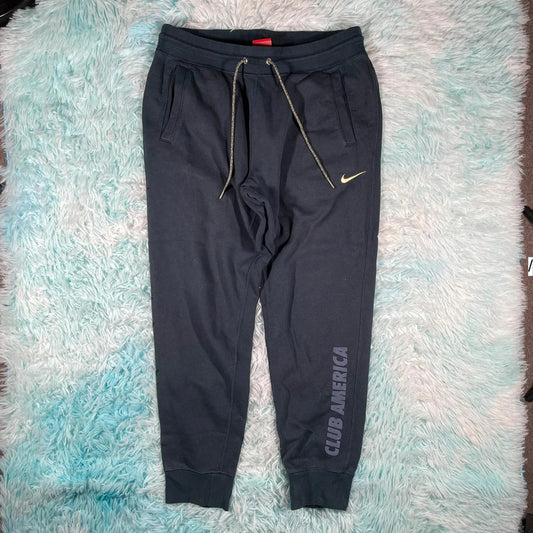 Navy Nike Jogging Bottoms - Large
