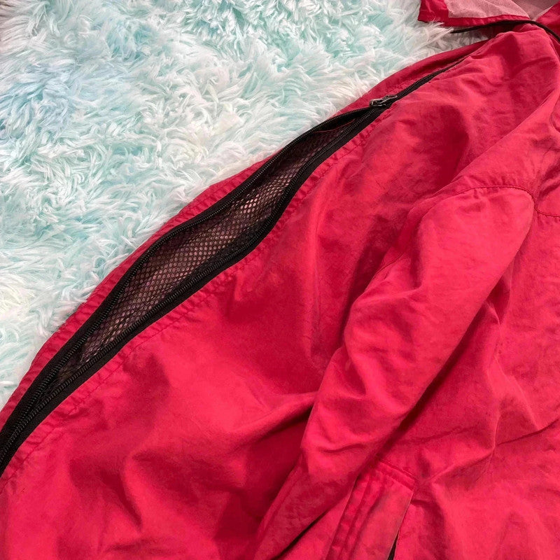 Vintage 90s Red The Face Fleece Lined Jacket - XL