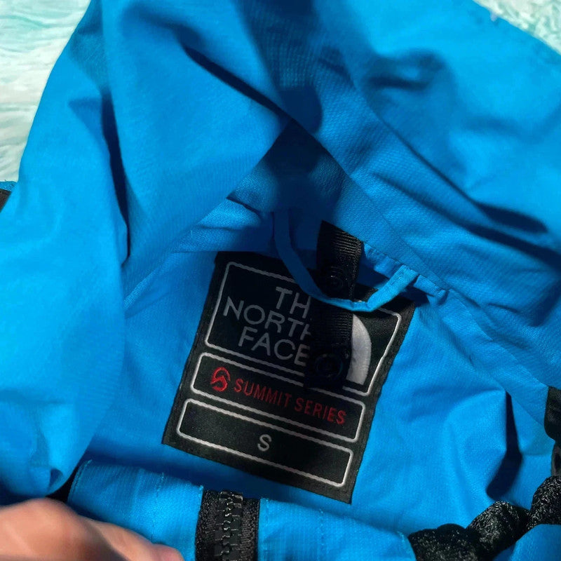 Blue & Black The North Face Gore-tex Windbreaker Jacket - Small