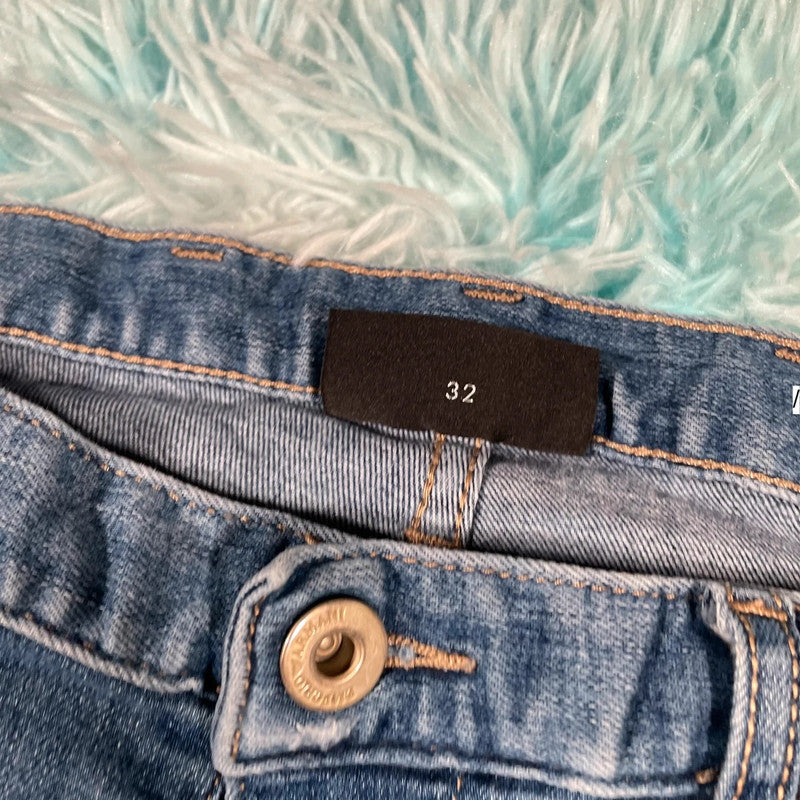 Blue Emporio Armani Jeans Skinny Jeans - 32W