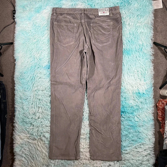 Grey Nike Corduroy Trousers Straight Leg Techinal 6.0 - W36