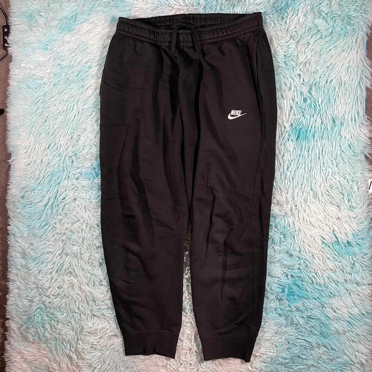 Black Nike Joggers Jogging Bottoms - Large