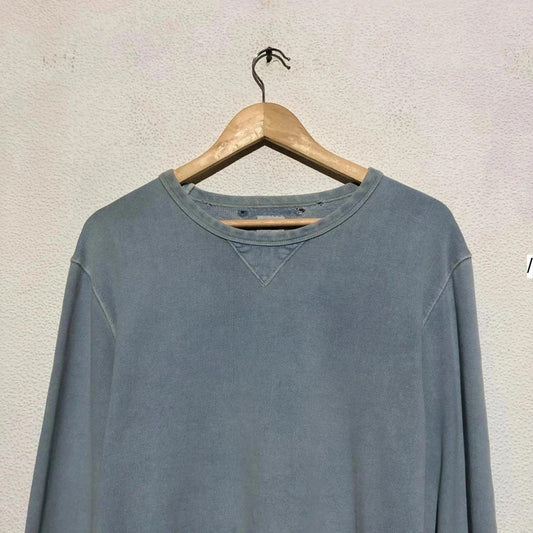 Vintage Light Blue CP Company Sweatshirt Plain - XXL