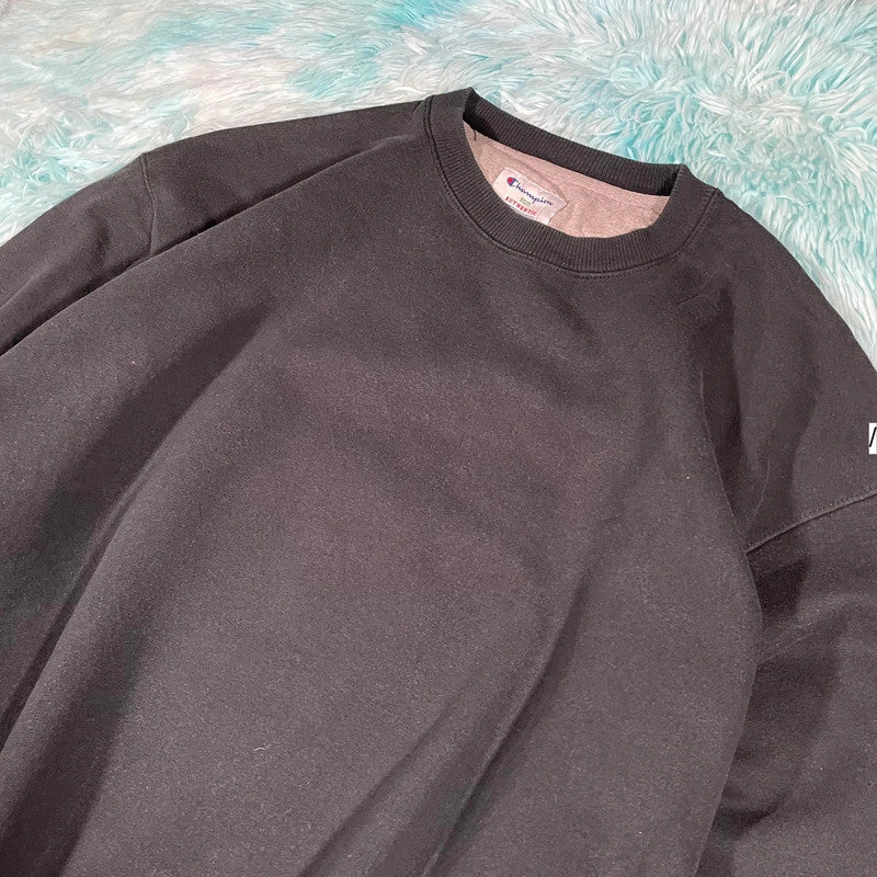 Vintage Dark Grey Champion Sweatshirt - XXL