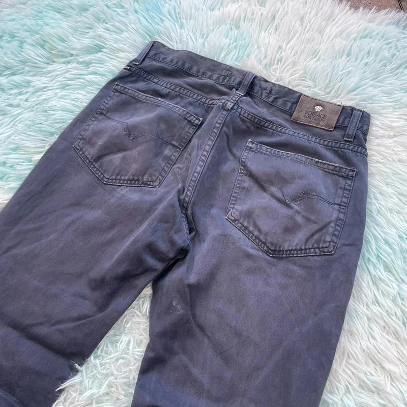 Navy Versace Jeans Couture Trousers - 32W