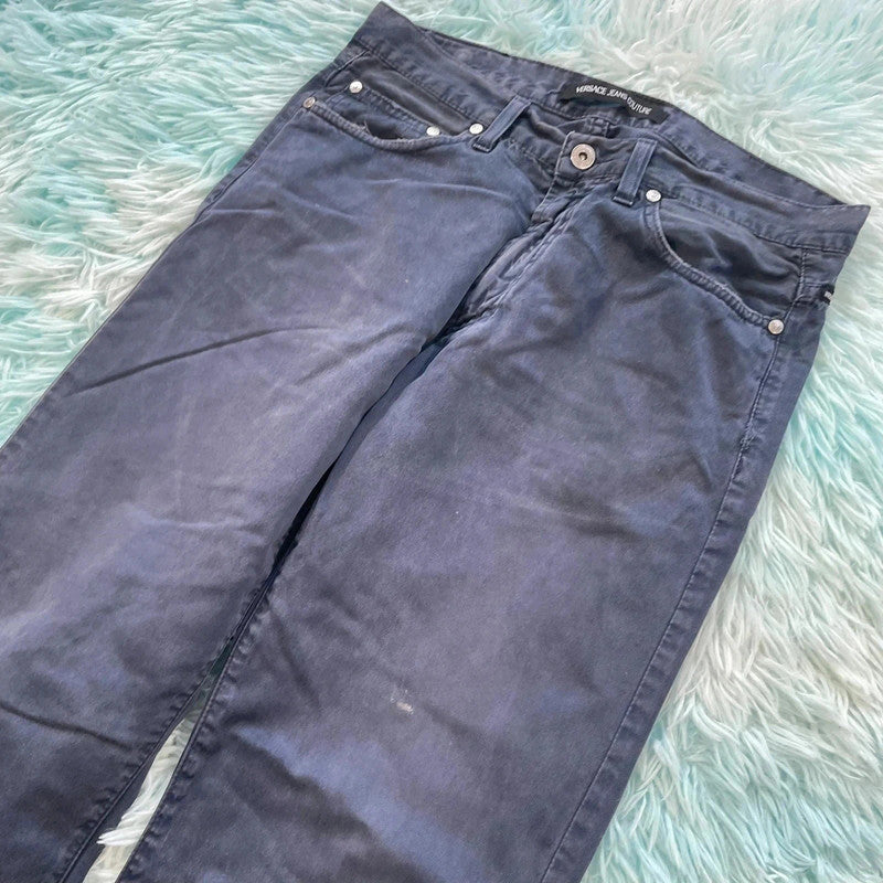 Navy Versace Jeans Couture Trousers - 32W