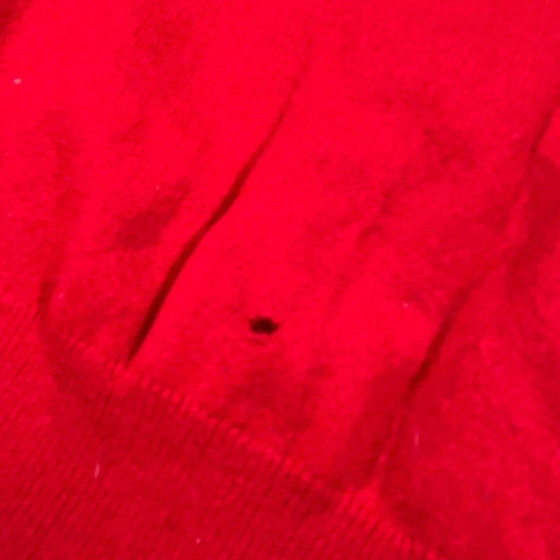 Vintage 90s Red Pringle Golf Tartan Jumper - M