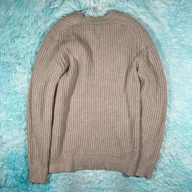 Cream AllSaints Chunky Knitted Jumper - Medium