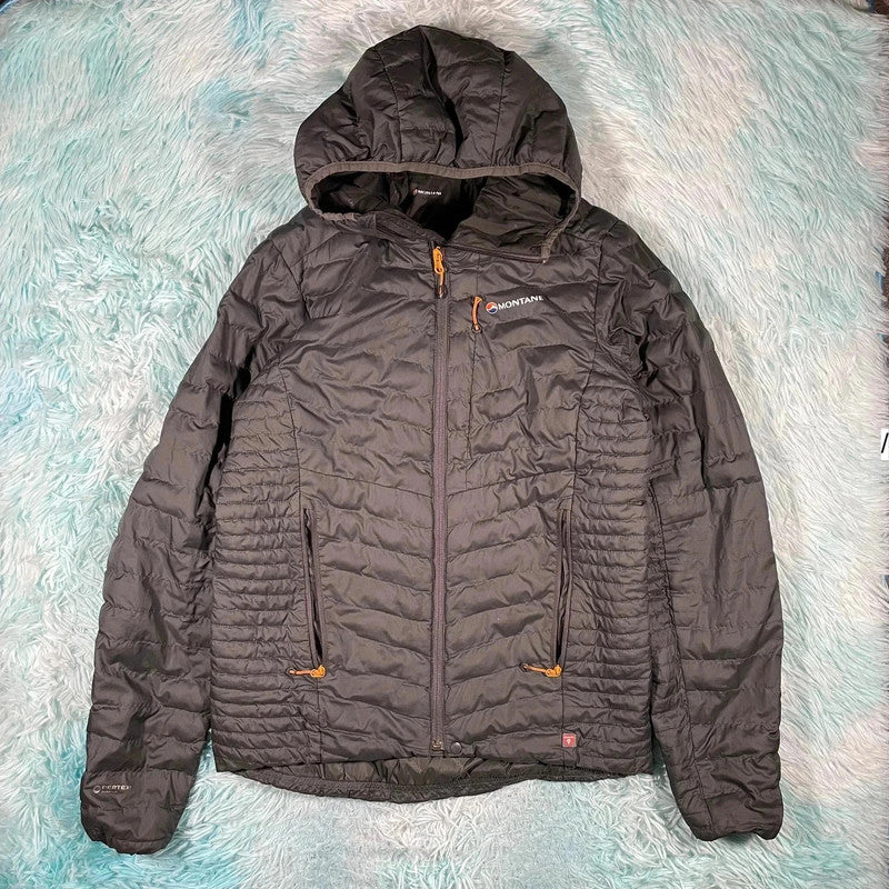 Grey Montane Puffer Jacket - Small