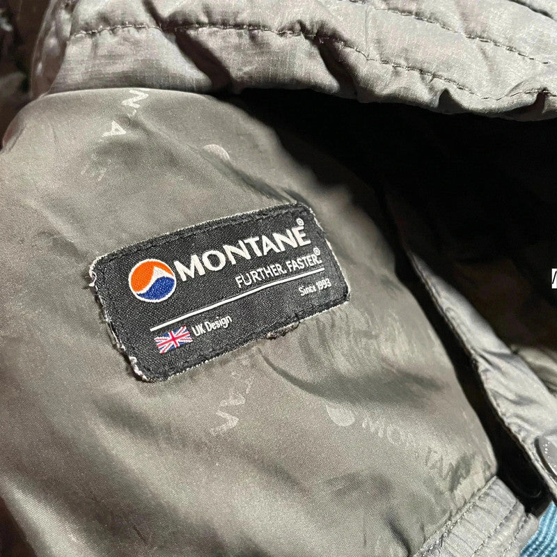 Grey Montane Puffer Jacket - Small