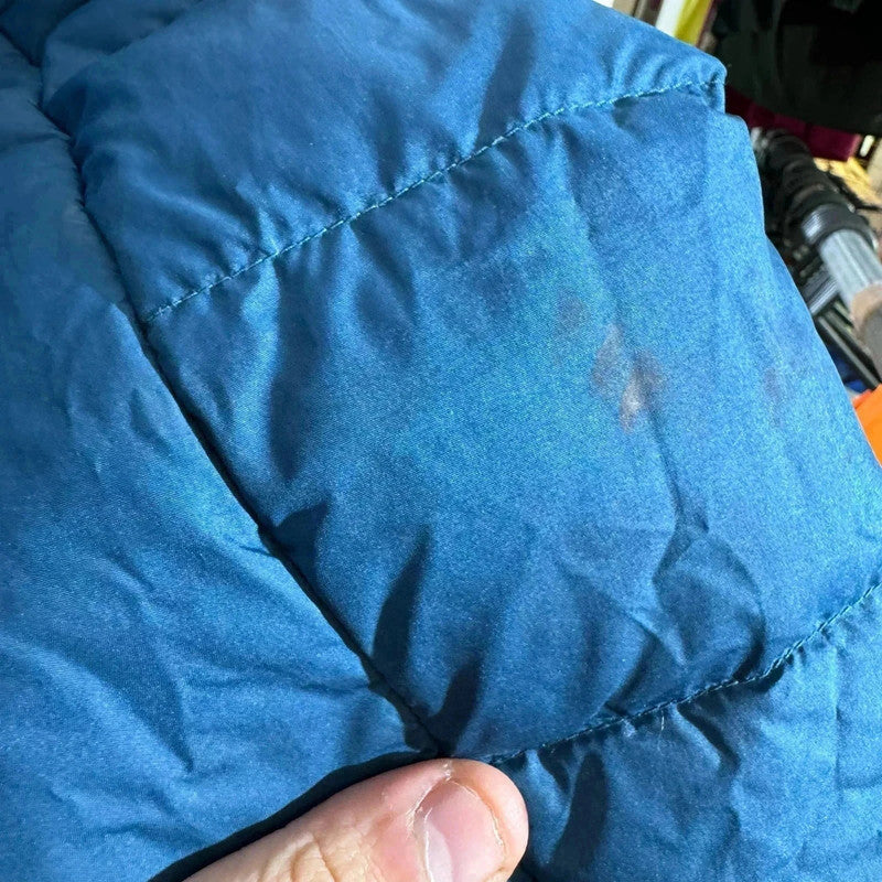 Blue The North Face Puffer Jacket - Large