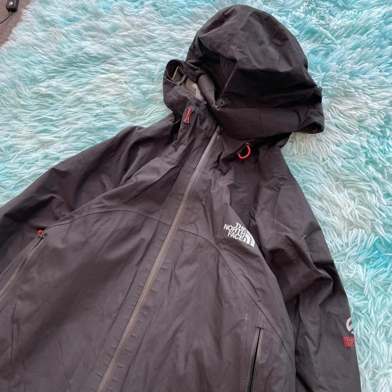 Black The North Face Raincoat Jacket Gore-tex - XL