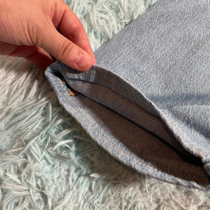 Light Blue Levi’s Jeans 501 Straight Leg - 34W 28L