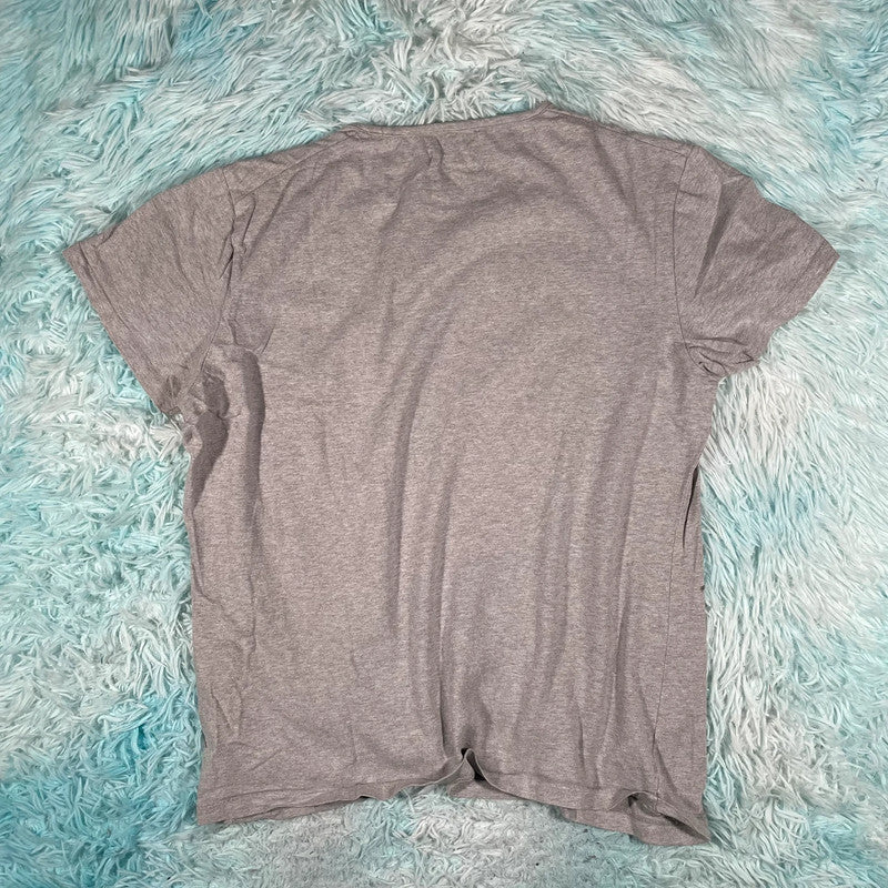 Grey Folk Graphic T Shirt - Large