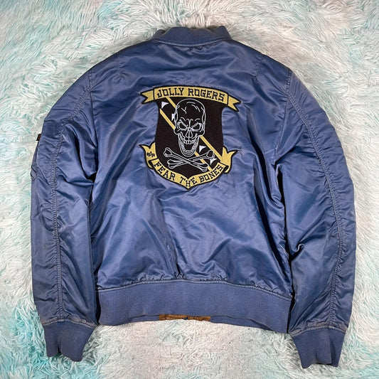 Vintage Reversible Alpha Industries Bomber Jacket - XL