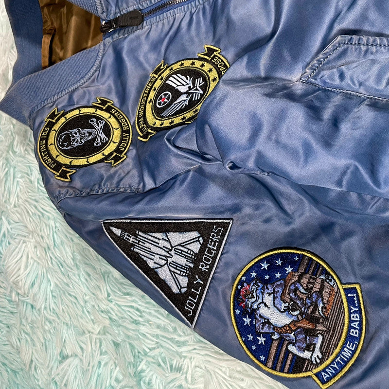 Vintage Reversible Alpha Industries Bomber Jacket - XL