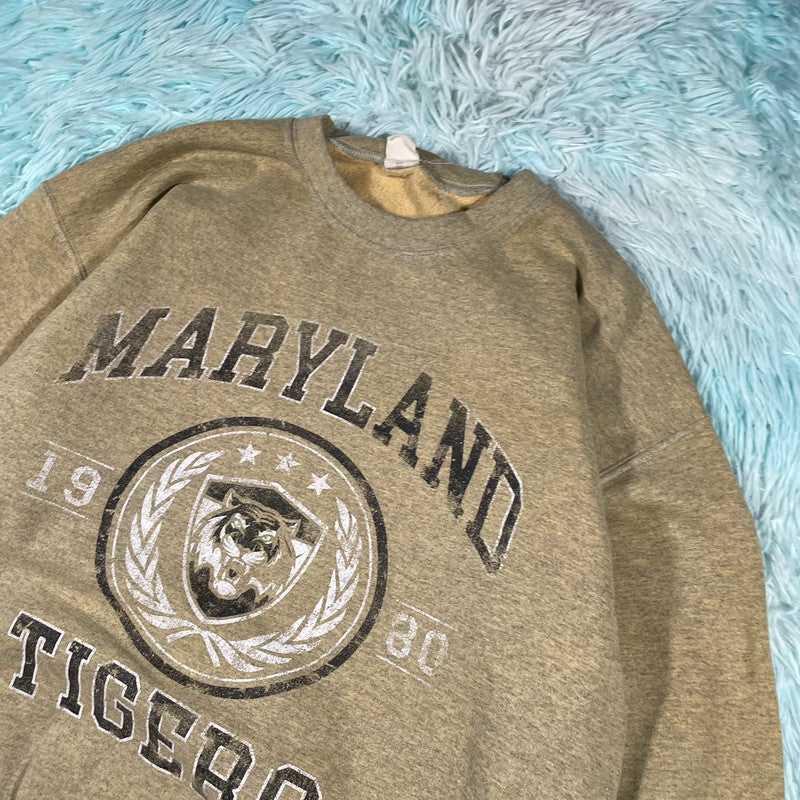 Grey Urban Outfitters Maryland Sweatshirt - Medium