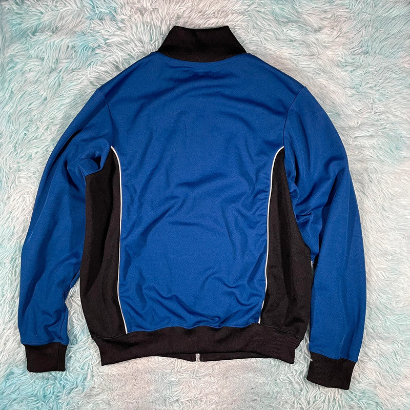 Vintage 90s Blue Fred Perry Track Jacket - Medium