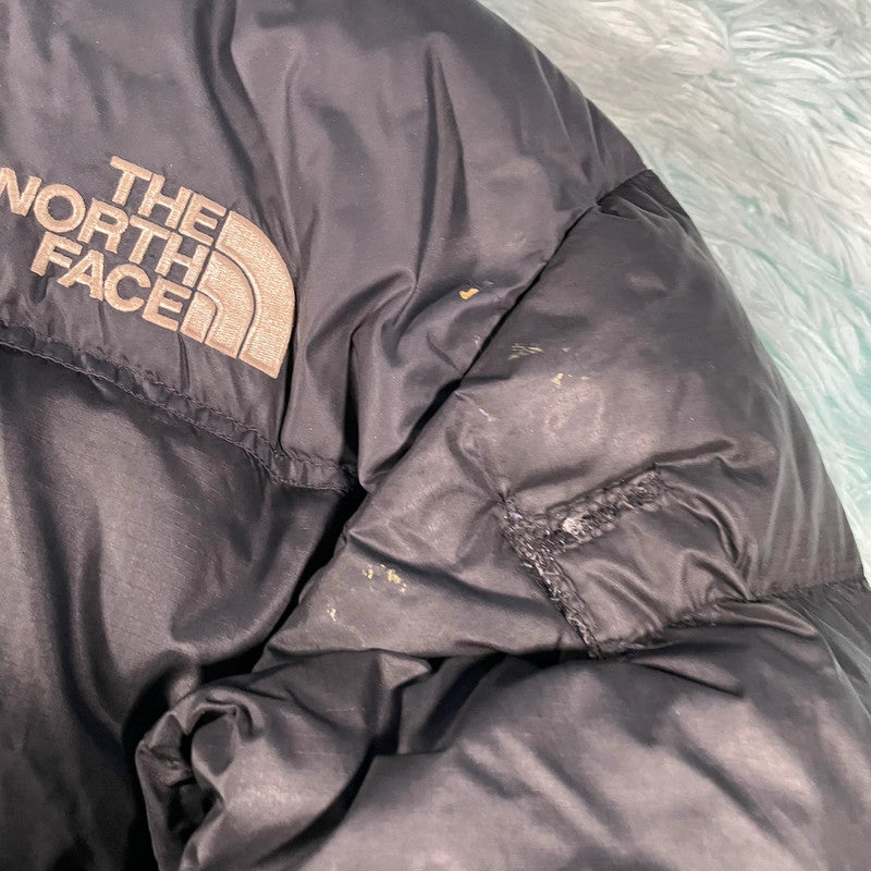 Black The North Face Nupste 700 Down Puffer Jacket - Small